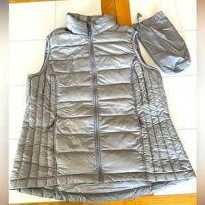 Down Vest -gray